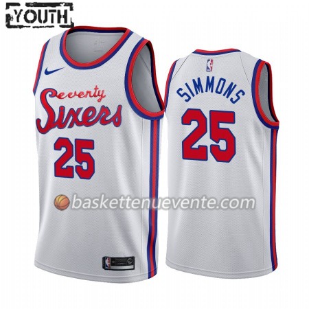 Maillot Basket Philadelphia 76ers Ben Simmons 25 2019-20 Nike Classic Edition Swingman - Enfant